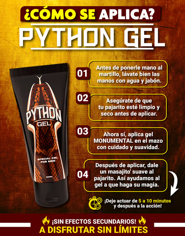 PYTHON GEL PREMIUM